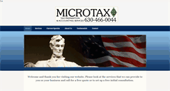 Desktop Screenshot of microtax1.com